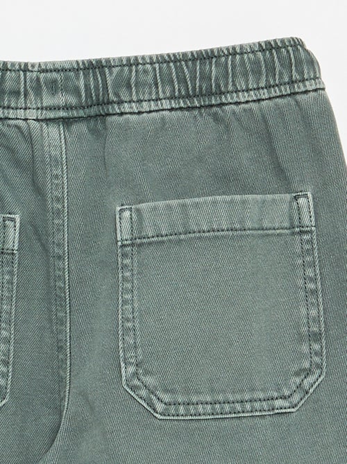 Pantaloni relaxed fit con vita elasticizzata - Kiabi