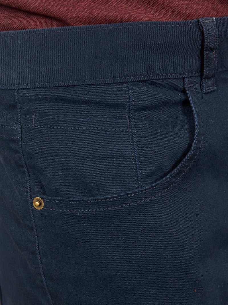 Pantaloni slim L38 per altezze di 2m e più BLU - Kiabi