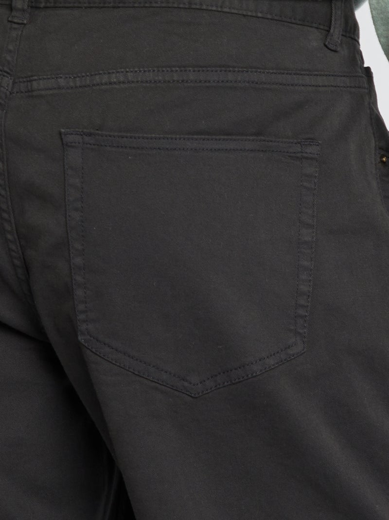 Pantaloni slim L38 per altezze di 2m e più Nero - Kiabi