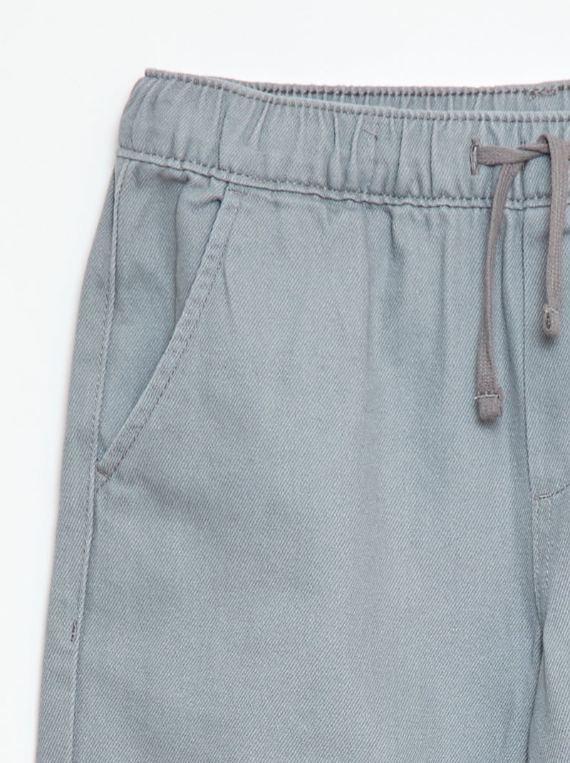 Pantaloni stile jogger Grigio - Kiabi