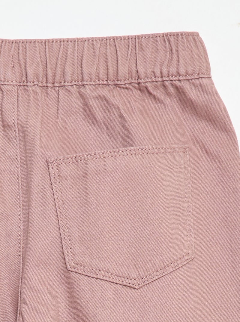 Pantaloni wide leg - Vestibilità più comoda Rosa - Kiabi
