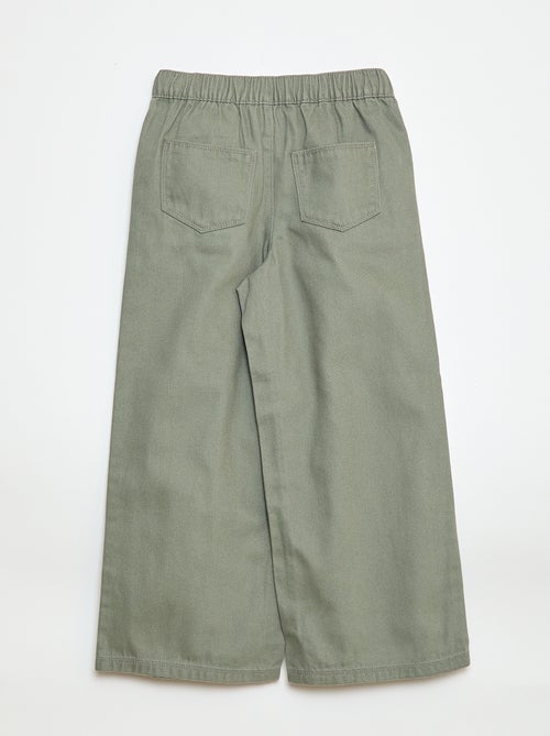Pantaloni wide leg - Vestibilità più comoda - Kiabi