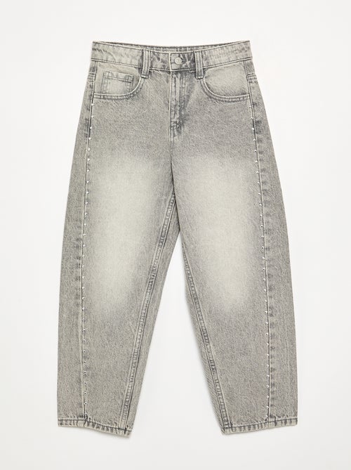 Pantaloni wide leg / a gamba larga con borchie fantasiose - Kiabi