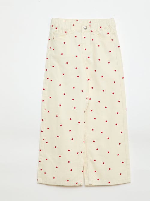 Pantaloni wide leg - Kiabi