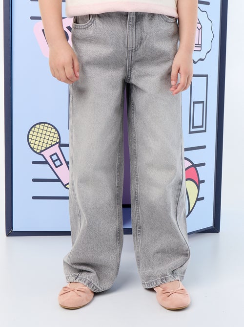 Pantaloni wide leg con ricami - Kiabi