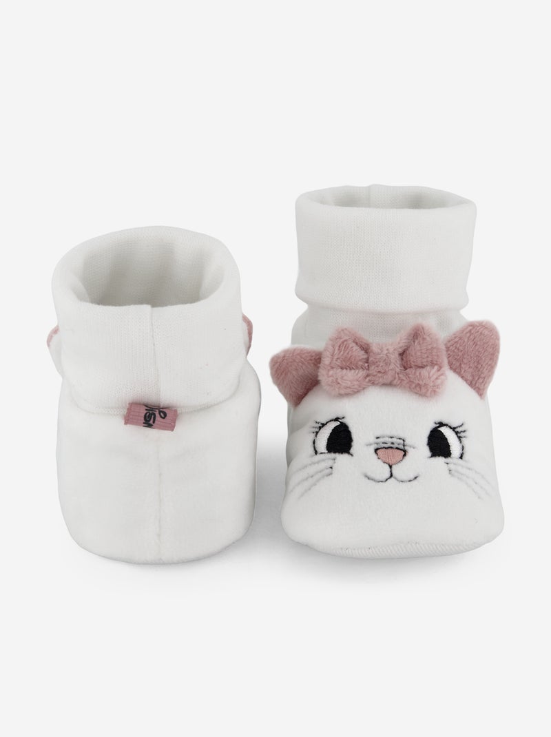 Pantofole alte 'Marie' Bianco - Kiabi