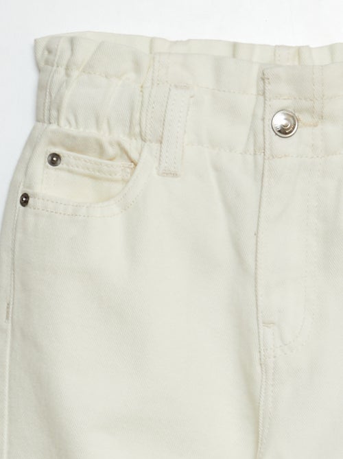 Paperbag jeans - Kiabi
