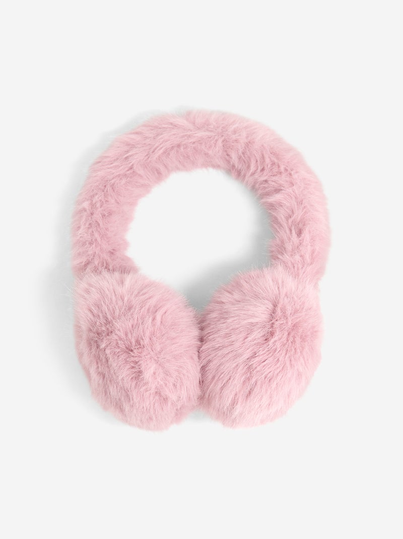 Paraorecchie in ecopelliccia Rosa - Kiabi