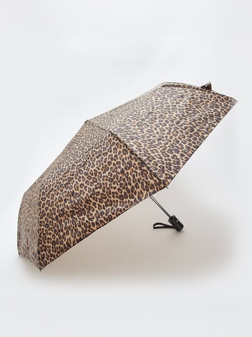 Parapluie rétractable avec housse - Kiabi