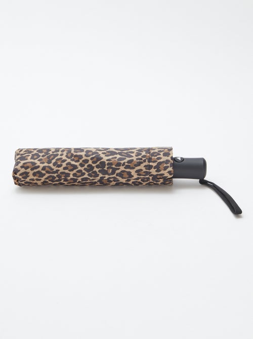 Parapluie rétractable avec housse - Kiabi