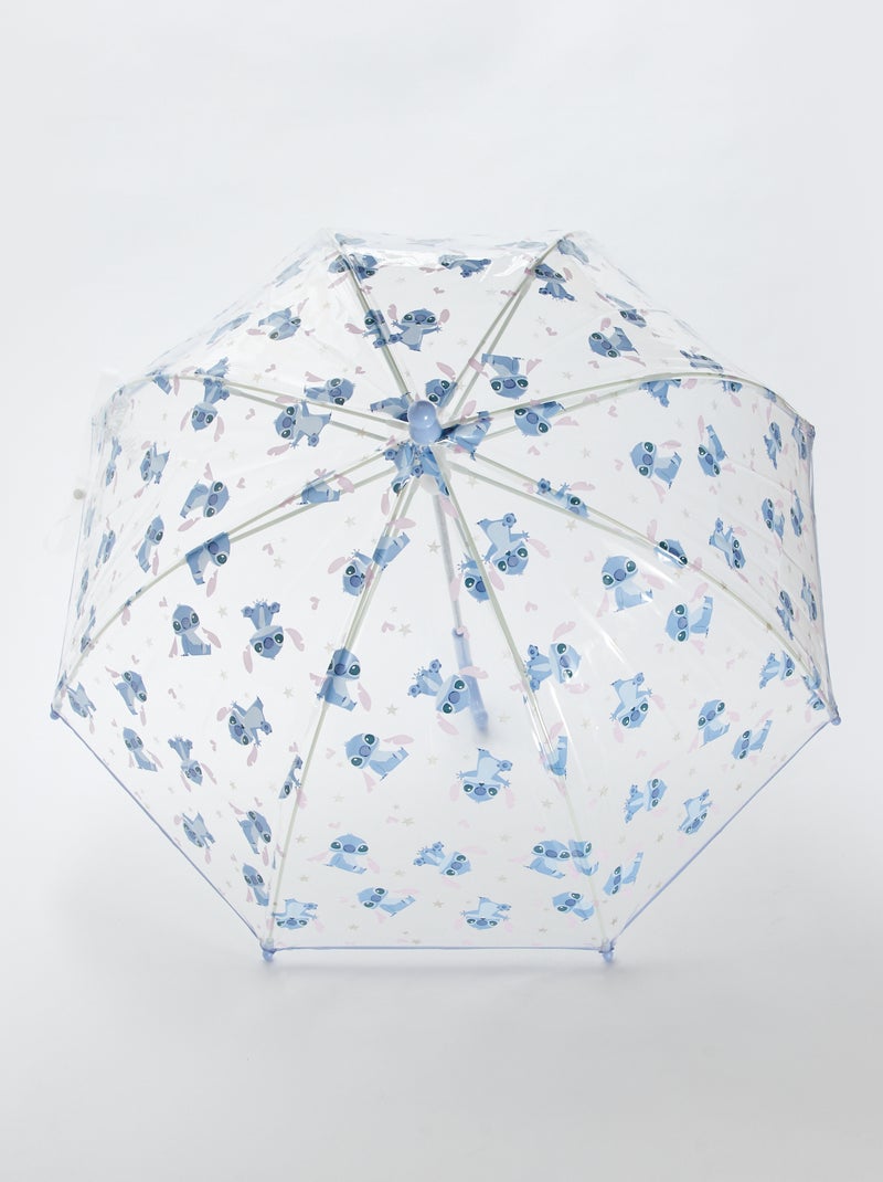 Parapluie transparent 'Stitch' VIOLET - Kiabi