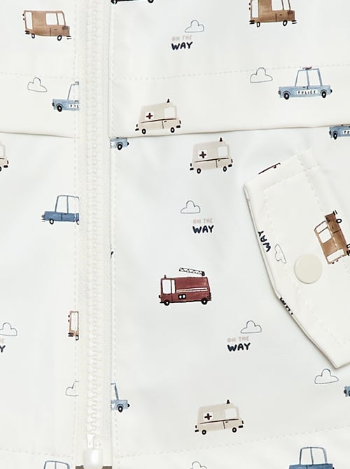 Parka à capuche déperlant - Kiabi