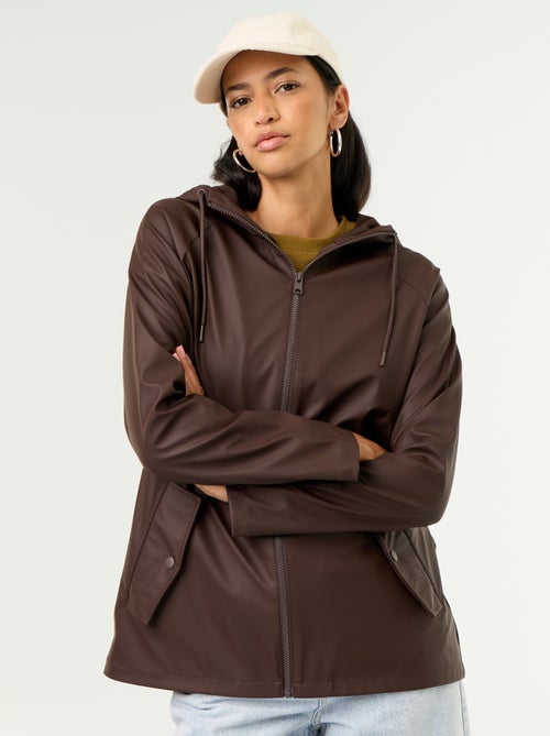 Parka à capuche déperlant - Kiabi Parka à capuche déperlant - Kiabi
