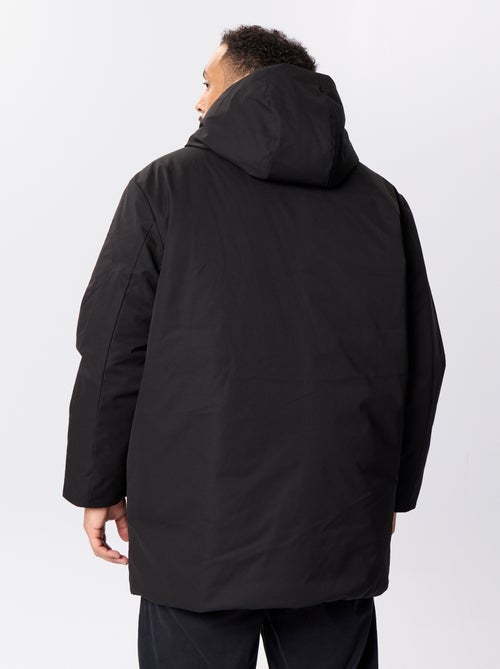 Parka à capuche uni - Kiabi