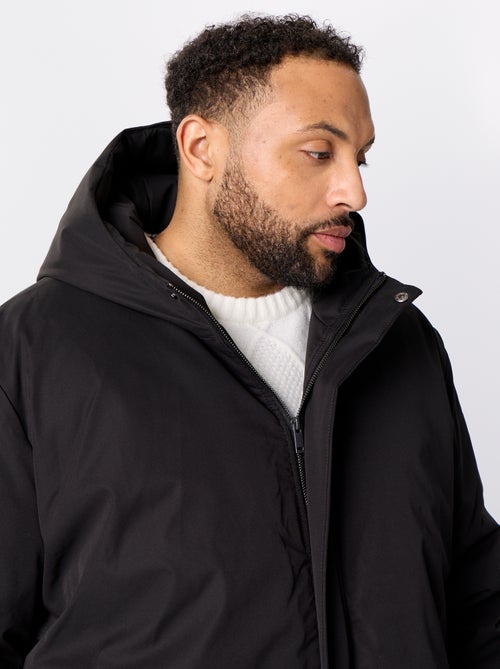 Parka à capuche uni - Kiabi