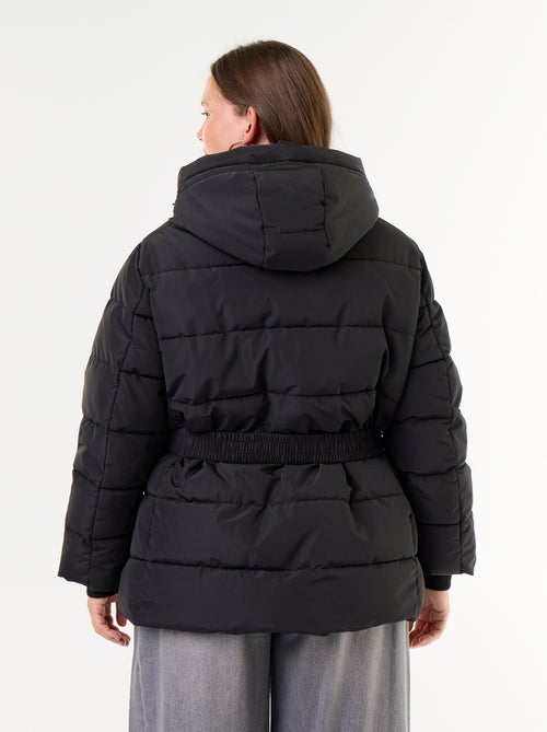 Parka con cappuccio foderato in pelliccia sintetica - Kiabi