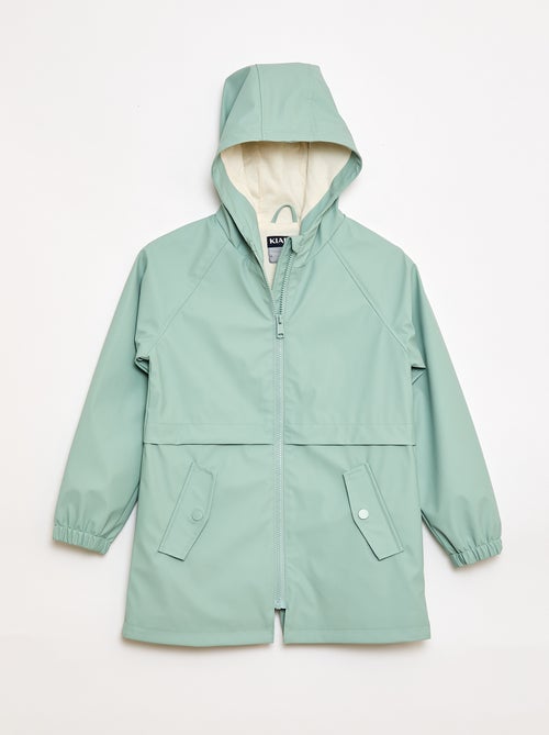 Parka con cappuccio in gomma - Kiabi Parka con cappuccio in gomma - Kiabi