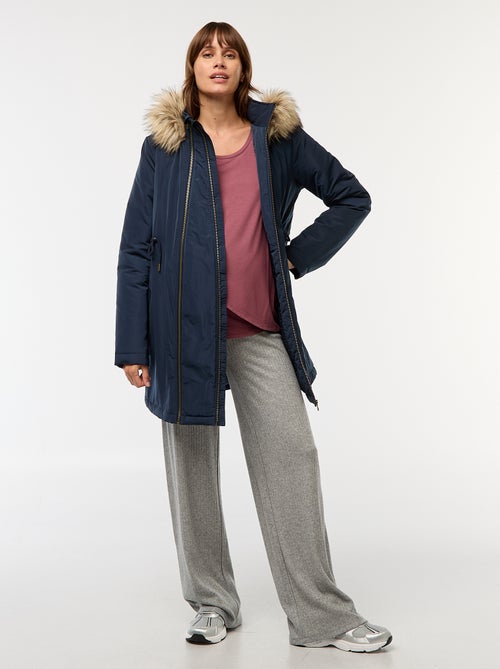 Parka de maternité avec détail de portage - Kiabi