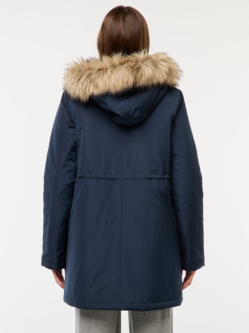 Parka de maternité avec détail de portage Bleu - Kiabi