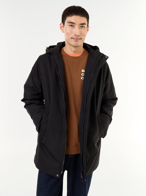 Parka déperlante à capuche - Kiabi