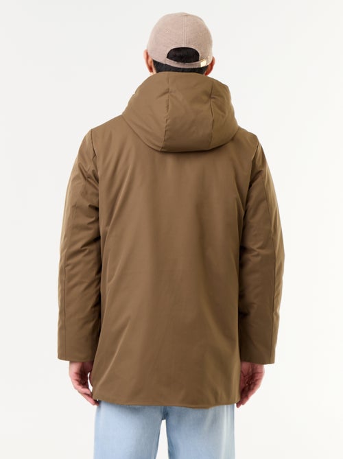 Parka déperlante à capuche - Kiabi