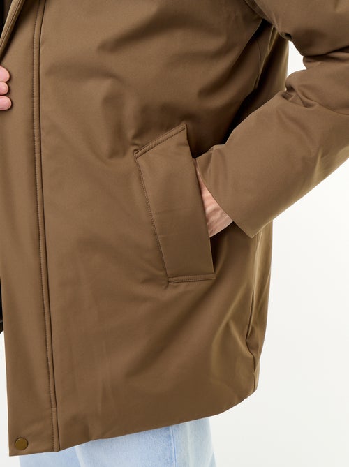 Parka déperlante à capuche - Kiabi
