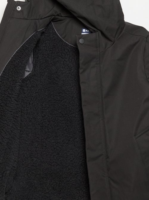 Parka doublée à capuche - Kiabi Parka doublée à capuche - Kiabi