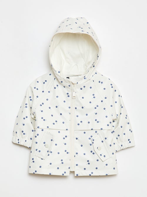 Parka en caoutchouc à capuche - Kiabi