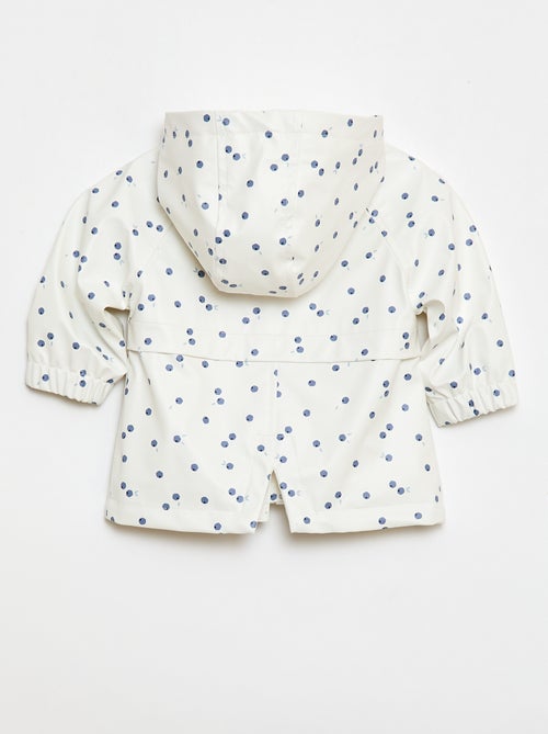 Parka en caoutchouc à capuche - Kiabi