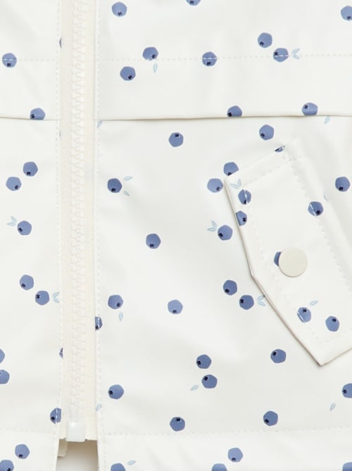 Parka en caoutchouc à capuche - Kiabi