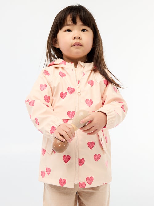 Parka en caoutchouc à capuche - Kiabi