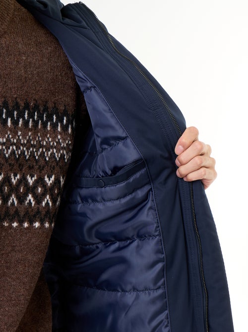 Parka idrorepellente con cappuccio - Kiabi