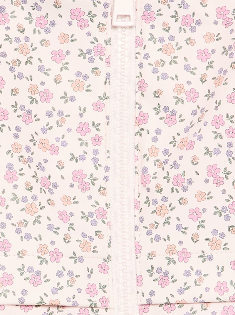 Parka idrorepellente con cappuccio Rosa - Kiabi