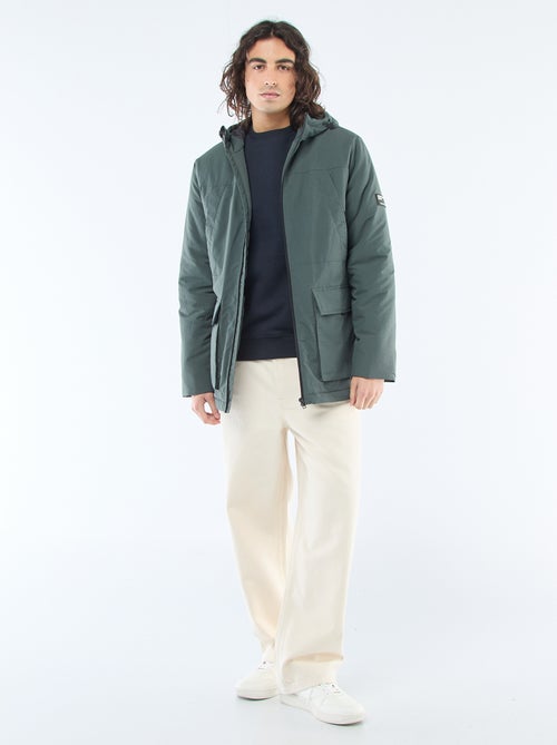 Parka légère à capuche déparlent - Kiabi
