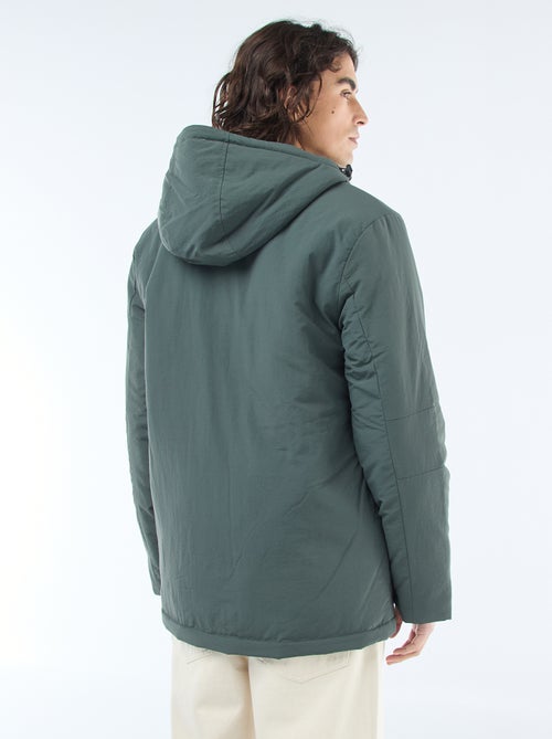 Parka leggera con cappuccio idrorepellente - Kiabi Parka leggera con cappuccio idrorepellente - Kiabi