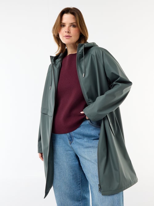 Parka longue déperlante - Kiabi