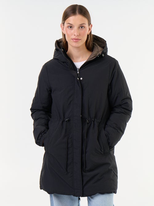 Parka longue réversible - Kiabi