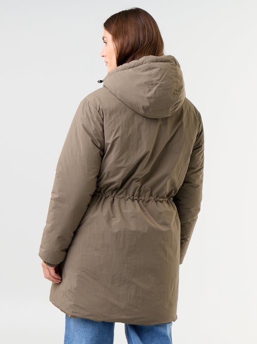 Parka lungo reversibile - Kiabi