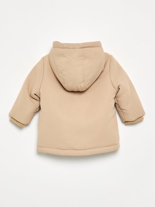 Parka mit Kapuze, innen flauschig - Kiabi