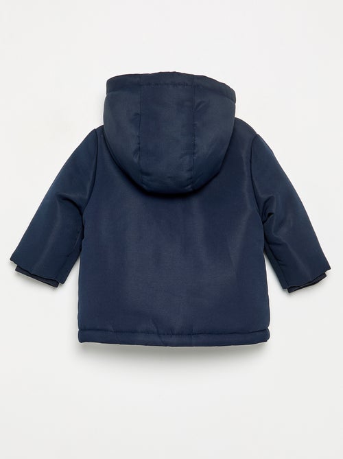 Parka mit Kapuze, innen flauschig - Kiabi