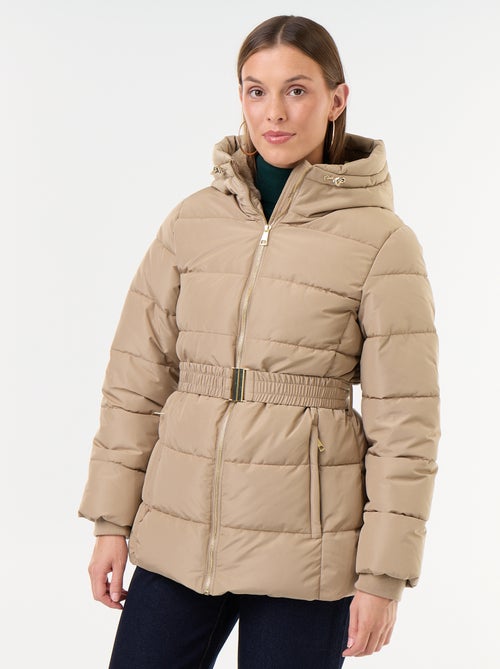 Parka mit Kapuze und Kunstfellfutter - Kiabi