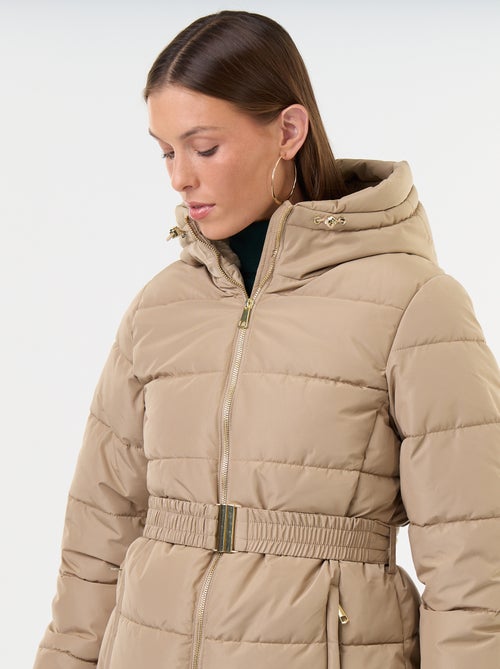 Parka mit Kapuze und Kunstfellfutter - Kiabi