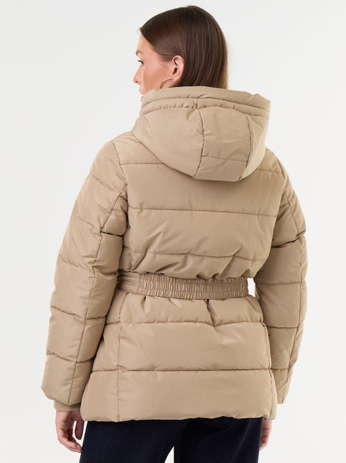 Parka mit Kapuze und Kunstfellfutter - Kiabi