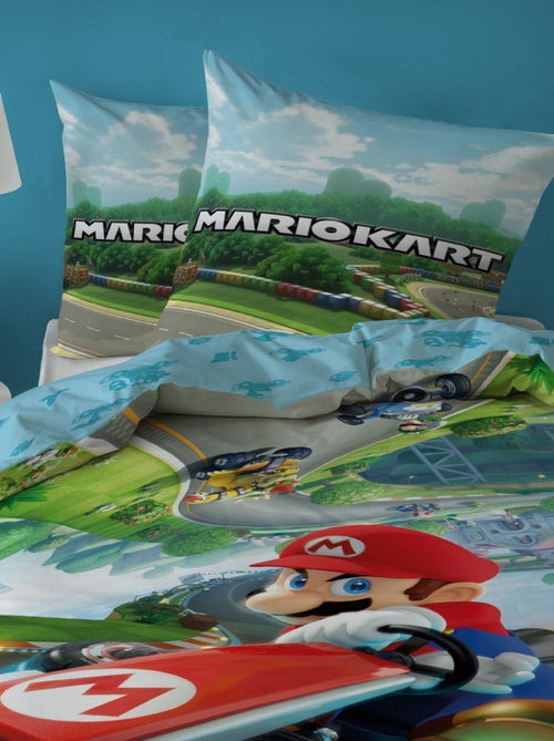 Parure de lit - 'Mario Kart' - 1 personne - Kiabi Parure de lit - 'Mario Kart' - 1 personne - Kiabi