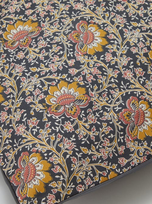 Parure de lit 1 personne 140 x 200cm en coton 57 fils - Kiabi Home - Kiabi Parure de lit 1 personne 140 x 200cm en coton 57 fils - Kiabi Home - Kiabi
