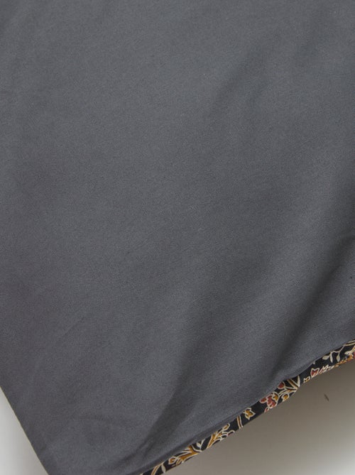 Parure de lit 1 personne 140 x 200cm en coton 57 fils - Kiabi Home - Kiabi Parure de lit 1 personne 140 x 200cm en coton 57 fils - Kiabi Home - Kiabi
