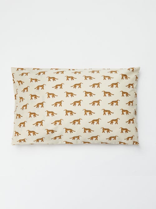 Parure de lit 1 personne 140x200 cm en coton - Kiabi Parure de lit 1 personne 140x200 cm en coton - Kiabi