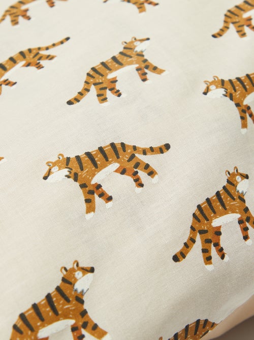 Parure de lit 1 personne 140x200 cm en coton - Kiabi Parure de lit 1 personne 140x200 cm en coton - Kiabi