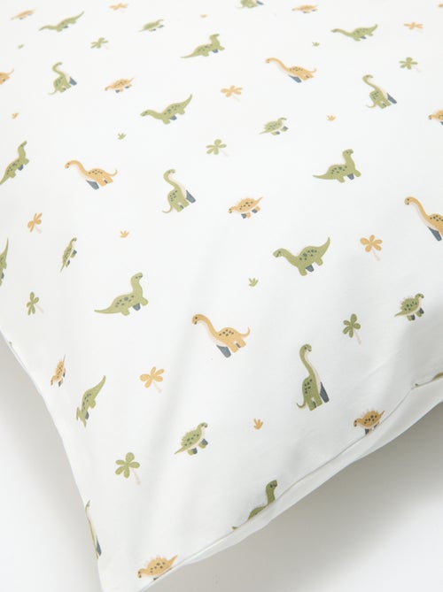 Parure de lit 1 personne 140x200 cm en coton - Kiabi