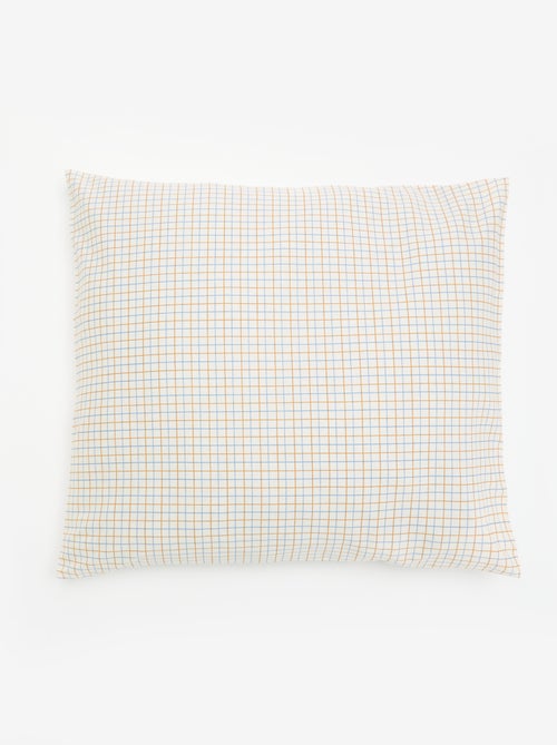 Parure de lit 1 personne 140x200 cm en coton - Kiabi